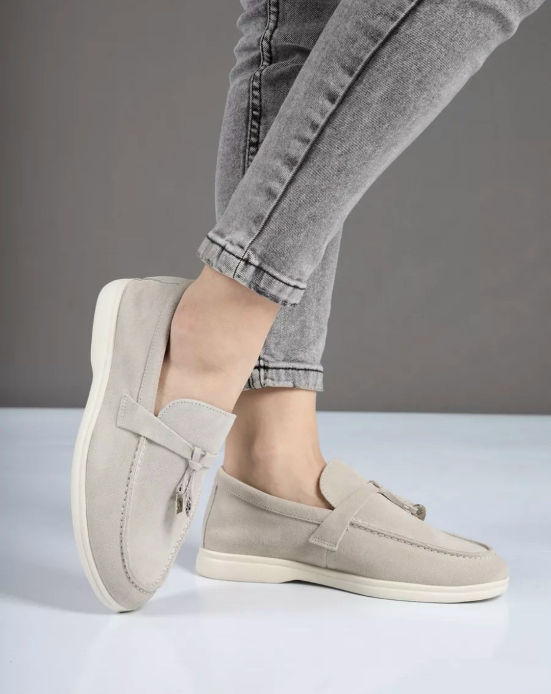 лоферы замшевые,лоферы замшевые женские,лоферы из натуральной замши,серые замшевые лоферы,женские лоферы из натуральной замши