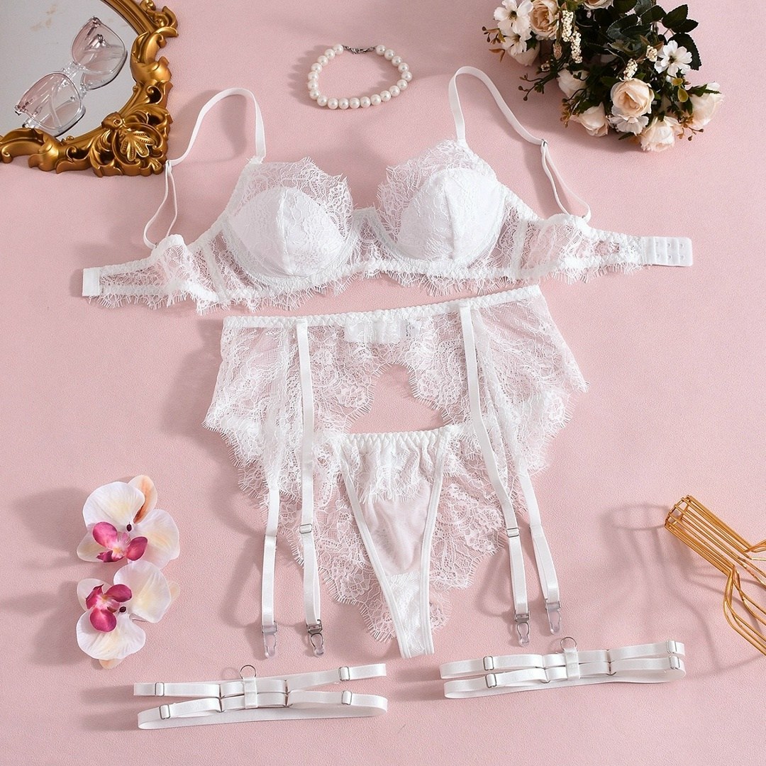 нижнее белье кружевное комплект,кружевное белье,кружевное бельё комплект,белое кружевное белье,сексуальное кружевное нижнее белье