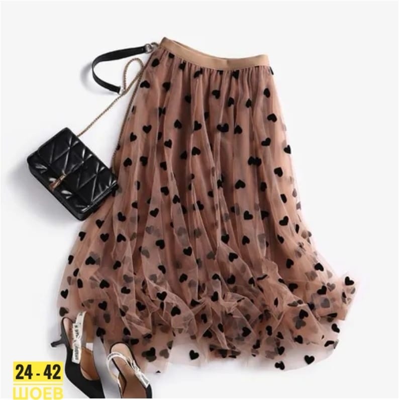 женская юбка с принтом,юбка с принтом,юбка с оборками,юбка женская,женская тюлевая юбка макси tigena