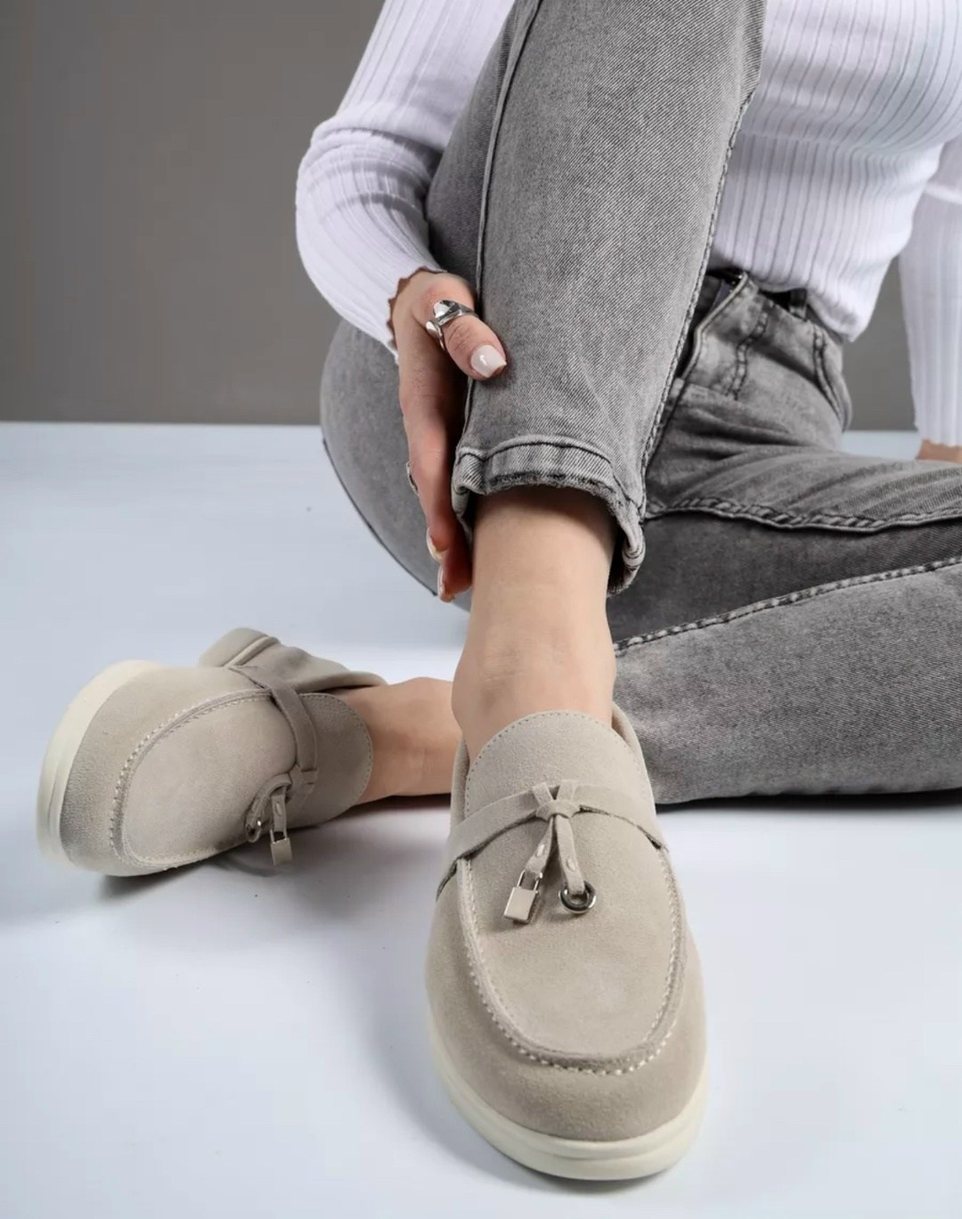 лоферы замшевые,лоферы замшевые женские,лоферы из натуральной замши,серые замшевые лоферы,женские лоферы из натуральной замши