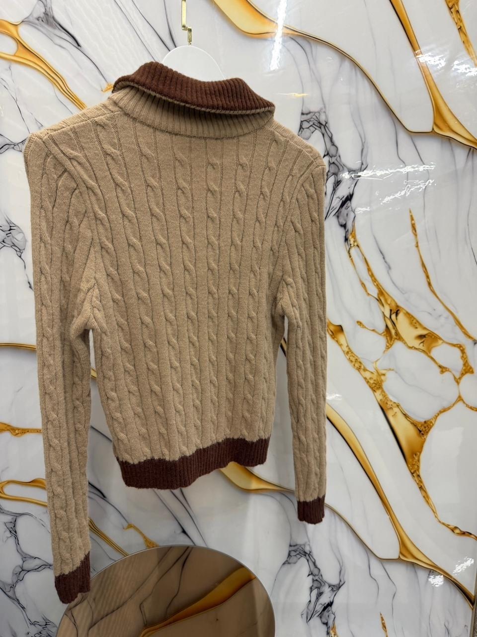 трикотажный свитер,женские свитера,свитер миу миу,свитер,свитер miu miu