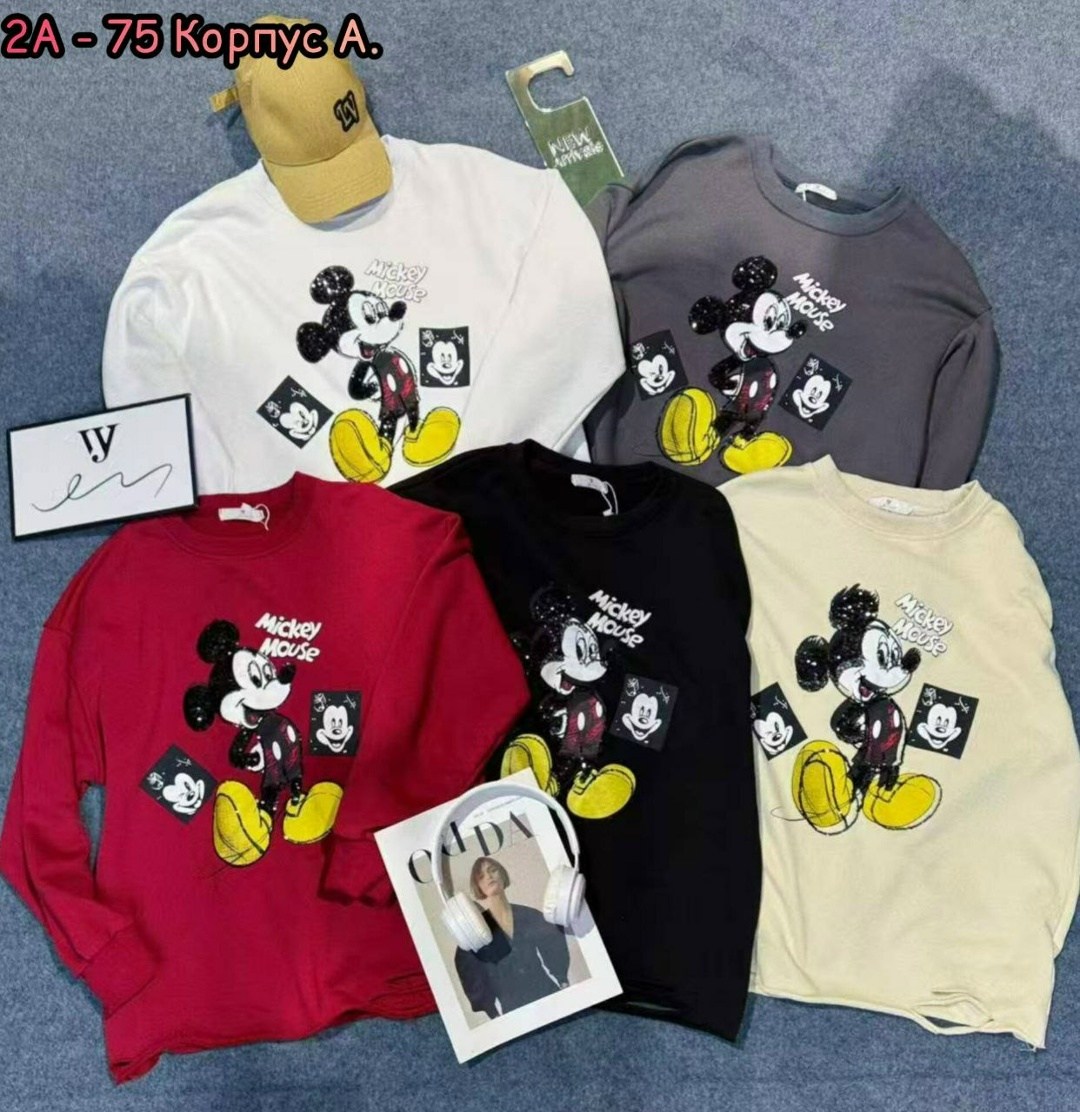 детский свитшот,свитшот с микки маусом,свитшот для детей,свитшот толстовки,свитер с микки маусом женский