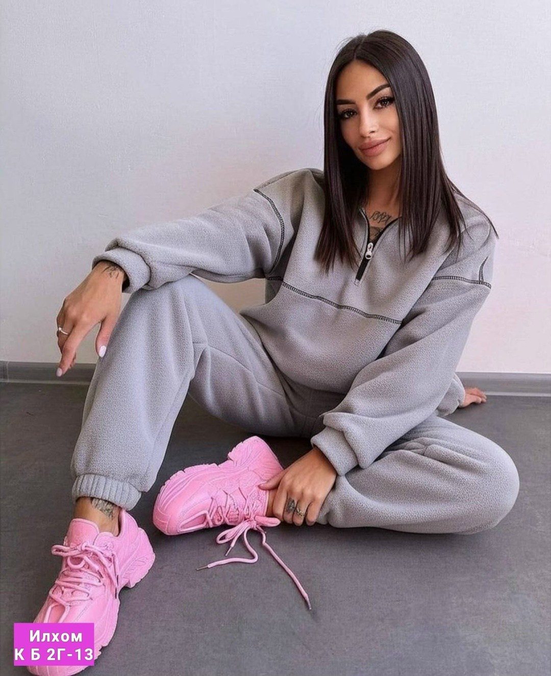 костюм спортивный женский на флисе,костюм женский спортивный,спортивный женский костюм серый,спортивный костюм,костюм спортивный женский на флисе арт. 8842193