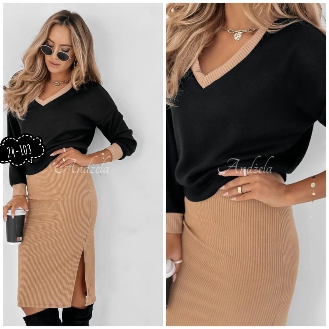 женский костюм с юбкой,костюм двойка лапша,костюм трикотажный с юбкой,костюм кофта и юбка,костюм с юбкой теплый