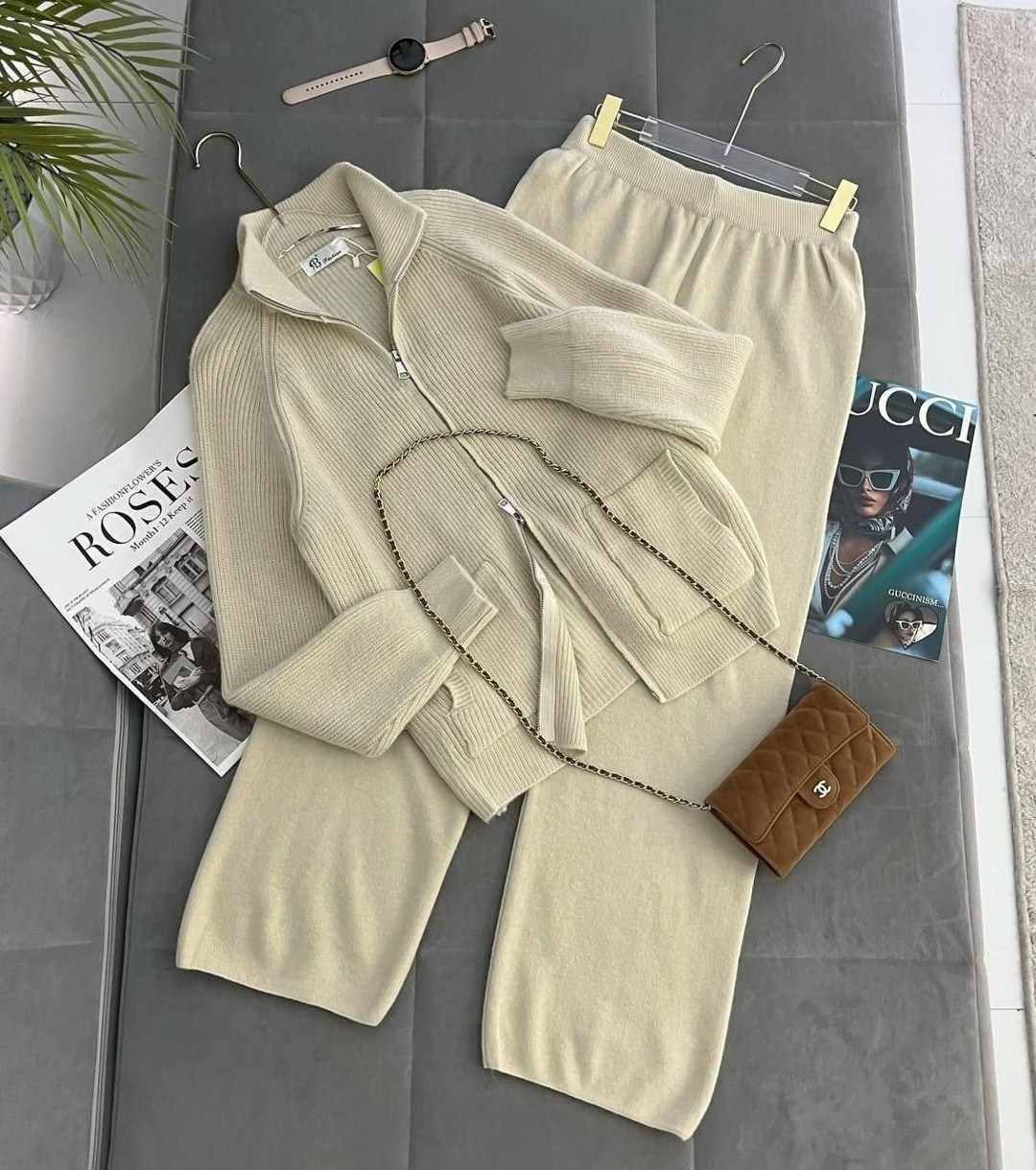 костюм двойка кашемир,костюм кашемир,женский костюм,трикотажный костюм,комплект костюм