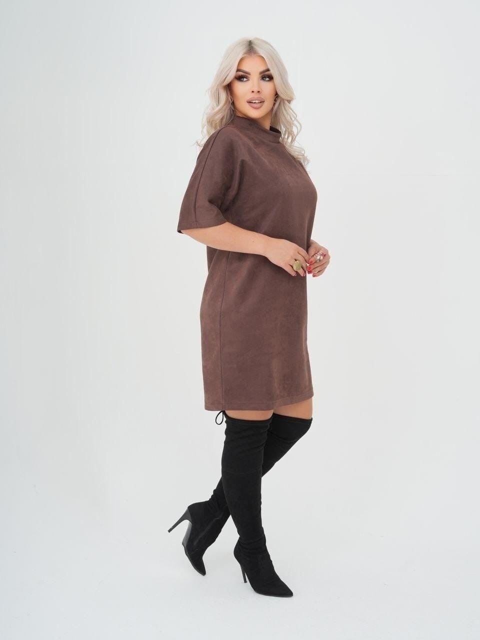 замшевое платье,повседневные платья,платье из замши,женское платье,платье короткие