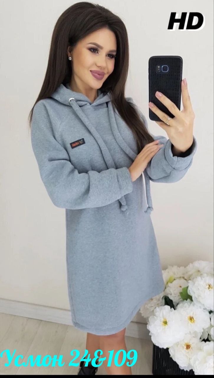 платья с капюшоном,теплое платье с капюшоном,спортивные платья с капюшоном,платье теплое,платье на флисе