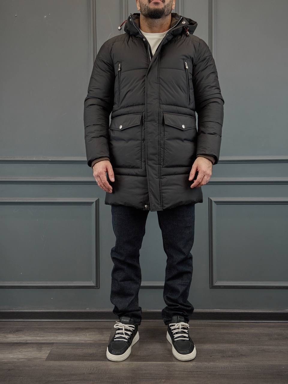 мужская зимняя куртка,зимняя куртка,пуховик зимний длинный с капюшоном куртка grizman,пуховик зимний мужской,пуховик мужской зимний с капюшоном