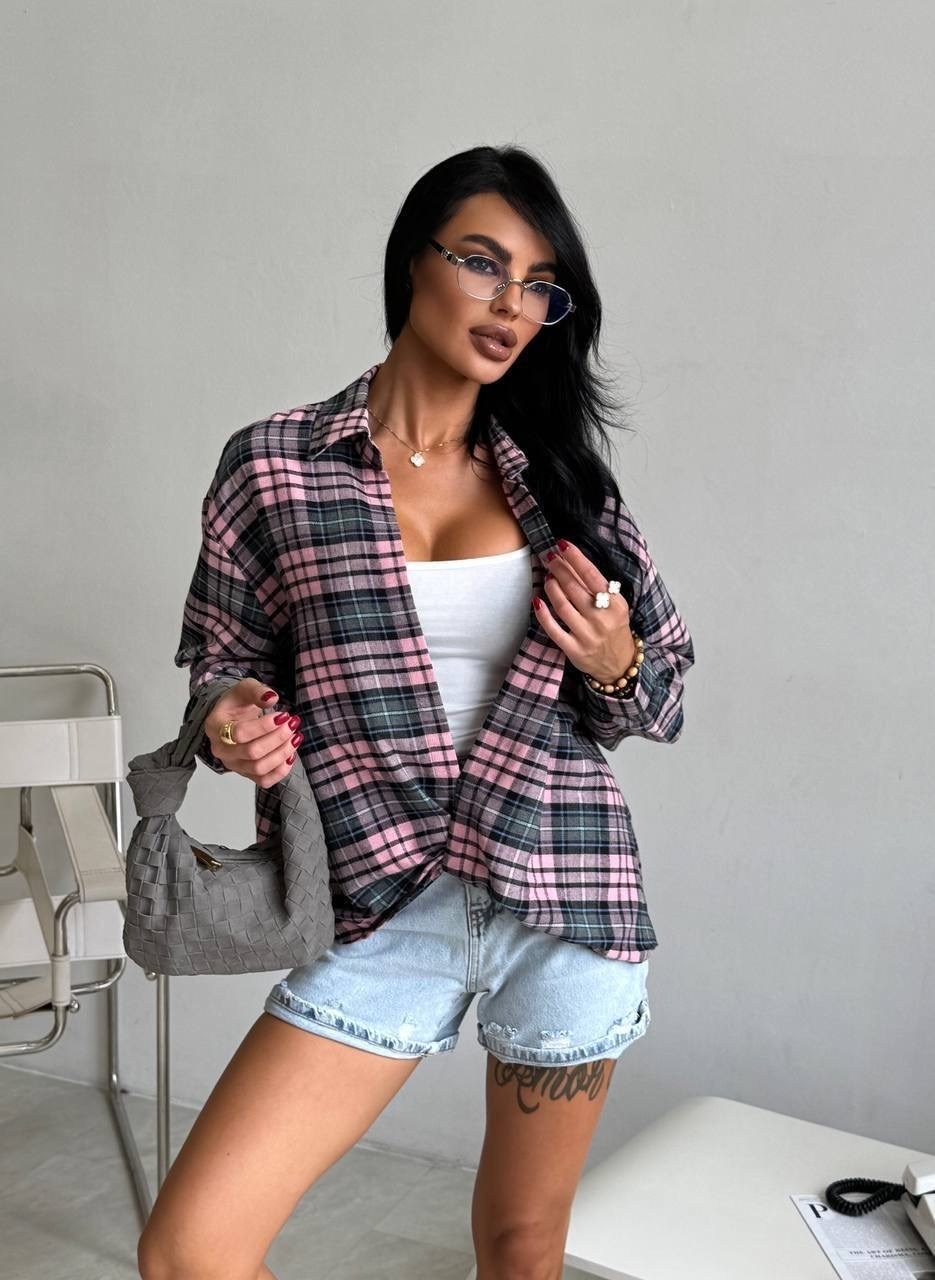 рубашка в клетку женская оверсайз,рубашка в клетку,шорты женские,рубашка в клетку женская,рубашка женская