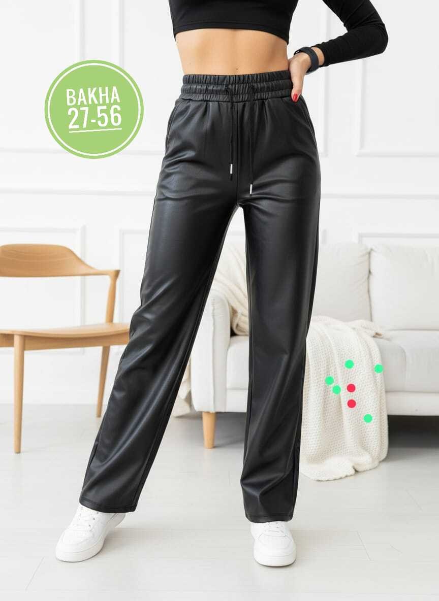 кожаные брюки палаццо,брюки кожаные,штаны кожаные,брюки из экокожи,кожаные штаны палаццо