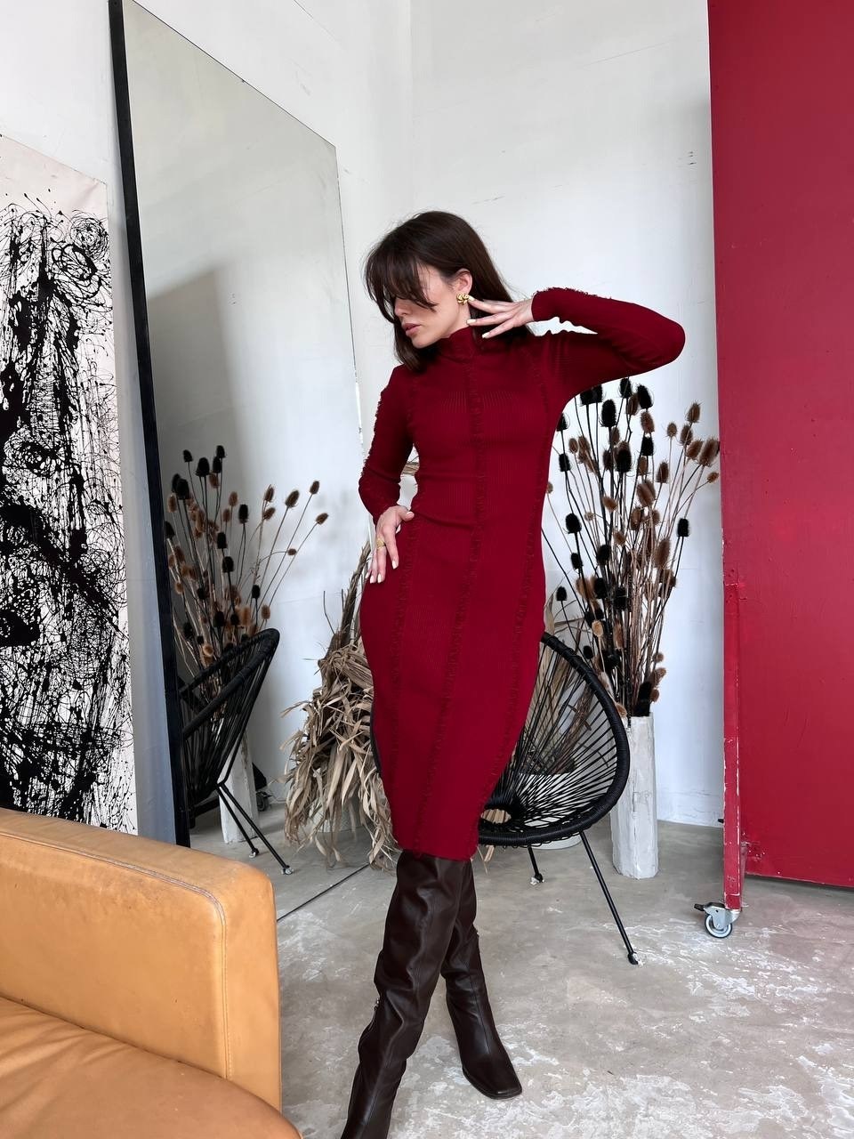 платье лапша трикотажное,платье лапша бордовое,теплое трикотажное платье лапша,платье лапша,платье