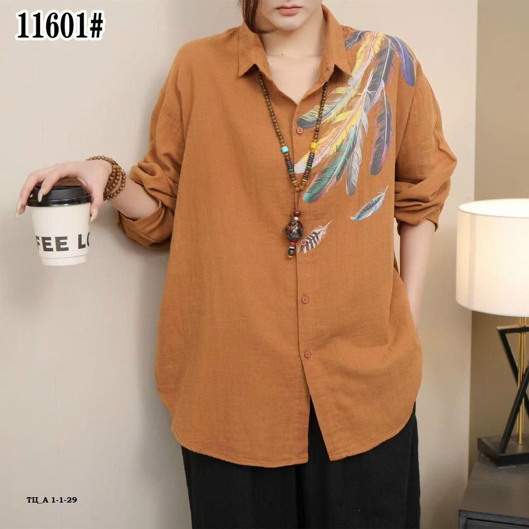 женская рубашка,рубашка из хлопка и льна,рубашка повседневная,рубашка женская льняная,женская свободная рубашка с длинным рукавом