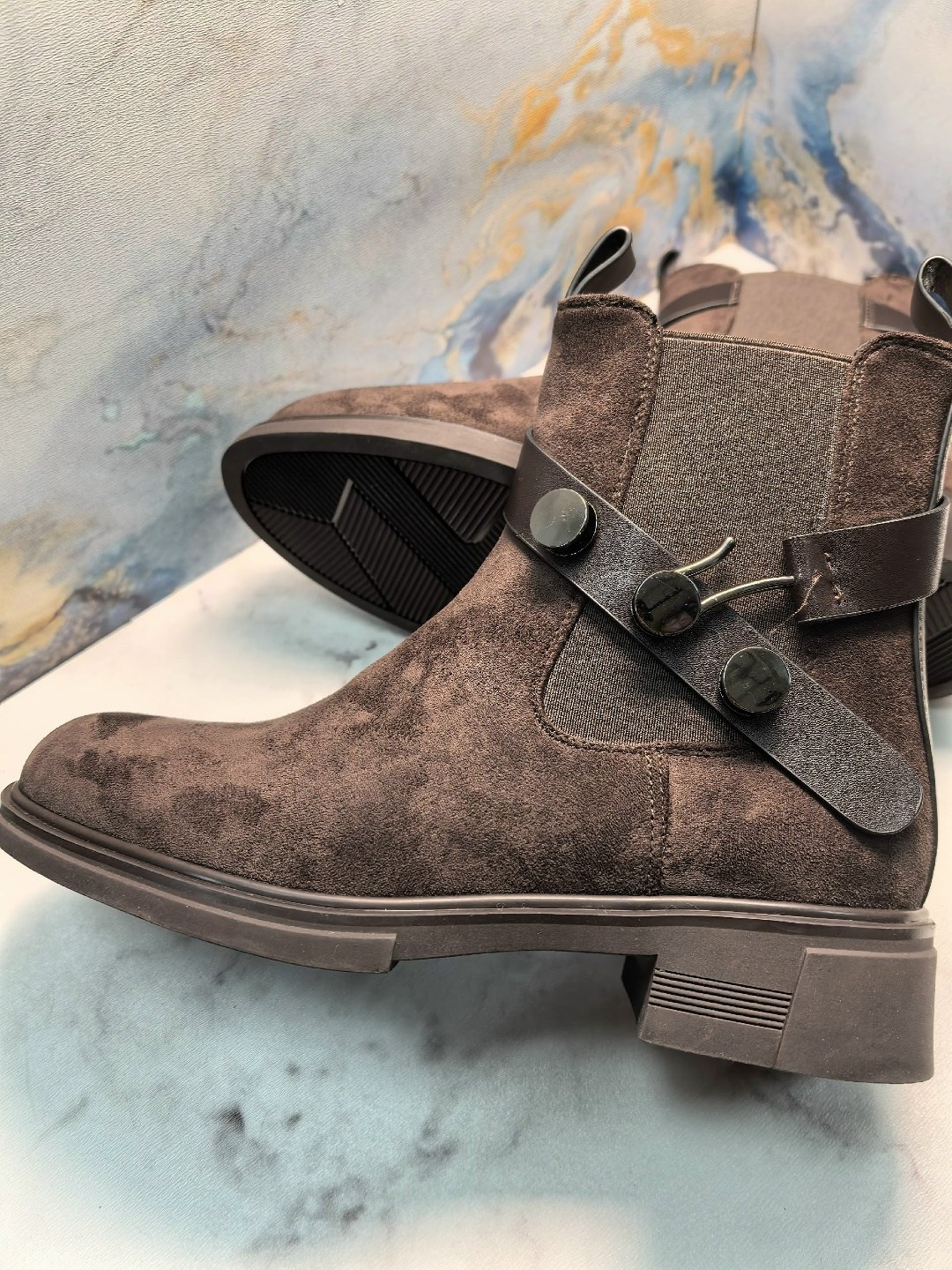 ,женская ,женские ботинки,ботинки замш,ботинки замшевые