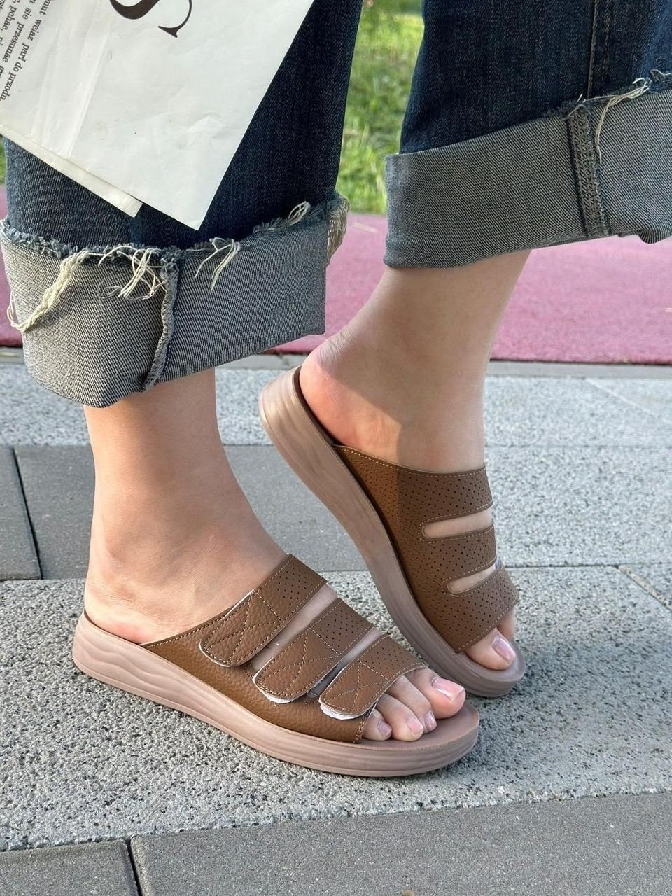 женские шлепки,,женские шлепанцы,шлепки на плоской подошве, женская