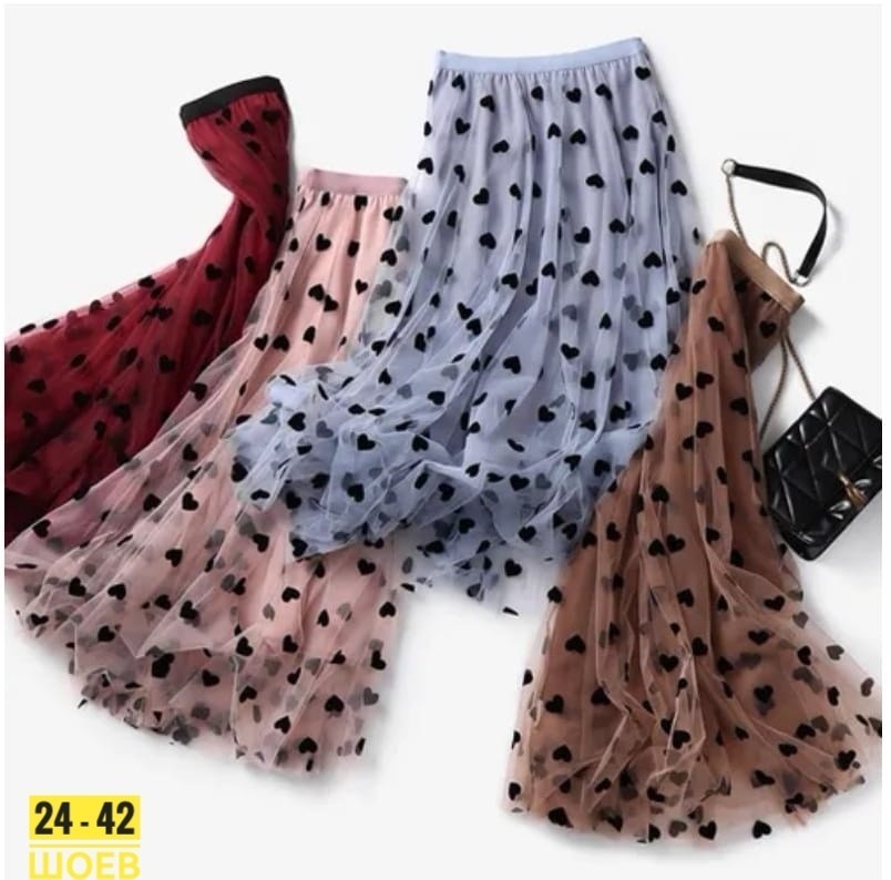 женская юбка с принтом,юбка с принтом,юбка с оборками,юбка женская,женская тюлевая юбка макси tigena