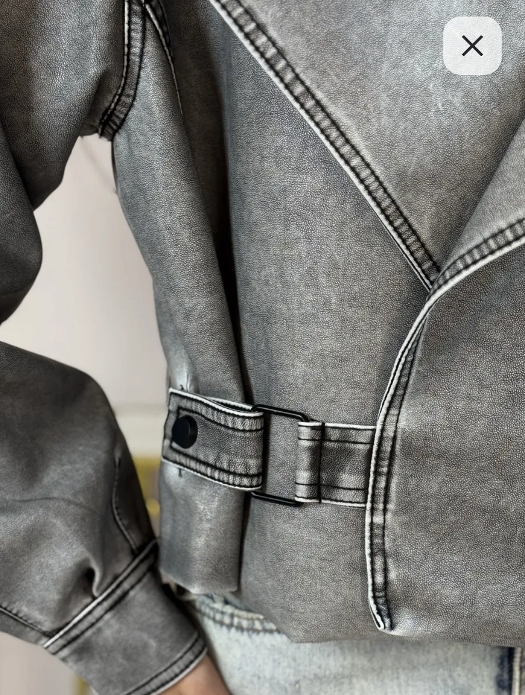 косуха куртка,кожаная куртка косуха женская,кожаная куртка косуха,косуха куртка укороченная кожаная базовая,косуха серая винтажная куртка кожаная оверсайз aftfbasic