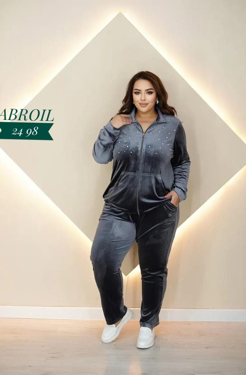 велюровый костюм больших размеров ltmoda,велюровые костюмы для полных женщин,велюровые костюмы,женский велюровый спортивный костюм большого размера,женский спортивный костюм больших размеров