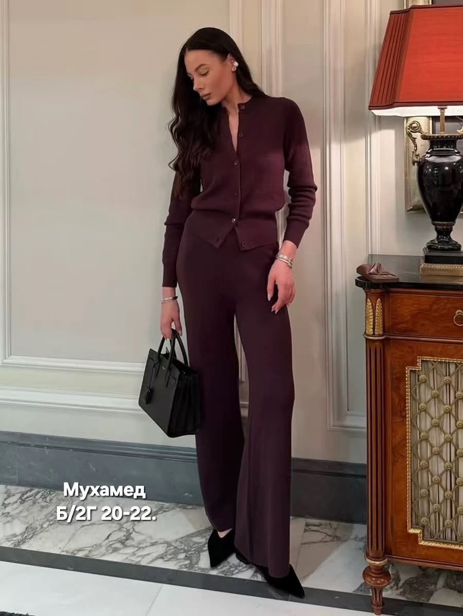 костюм повседневный,трикотажные костюмы,женский вязаный костюм,вязаные костюмы,комплект костюм