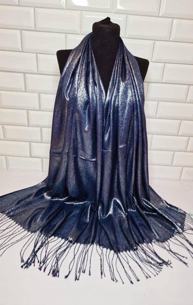 палантин тонкий,тонкий блестящий шарф,женский шарф палантин,палантин,палантин с люрексом