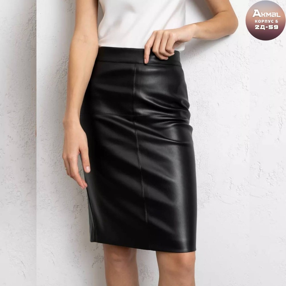 кожаная юбка,юбка из экокожи,юбка карандаш кожаная,юбка карандаш из экокожи,юбка кожаная миди