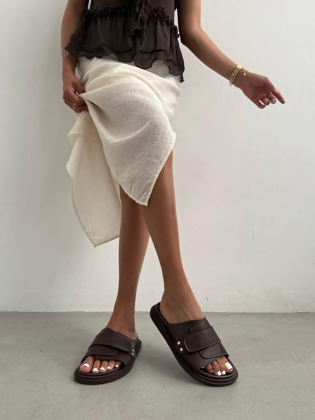 мужские шлепки кожаные хермес,шлепки мужские,мужские шлепанцы,,шлепанцы женские