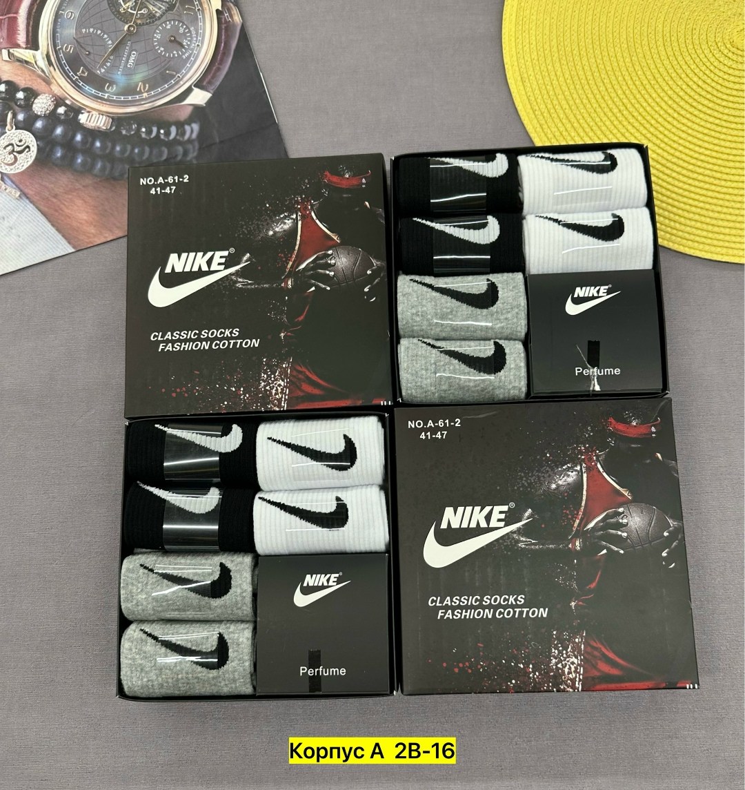 носки nike высокие,носки средние хлопковые набор 5 пар nike,носки мужские nike,носки мужские,носки найк