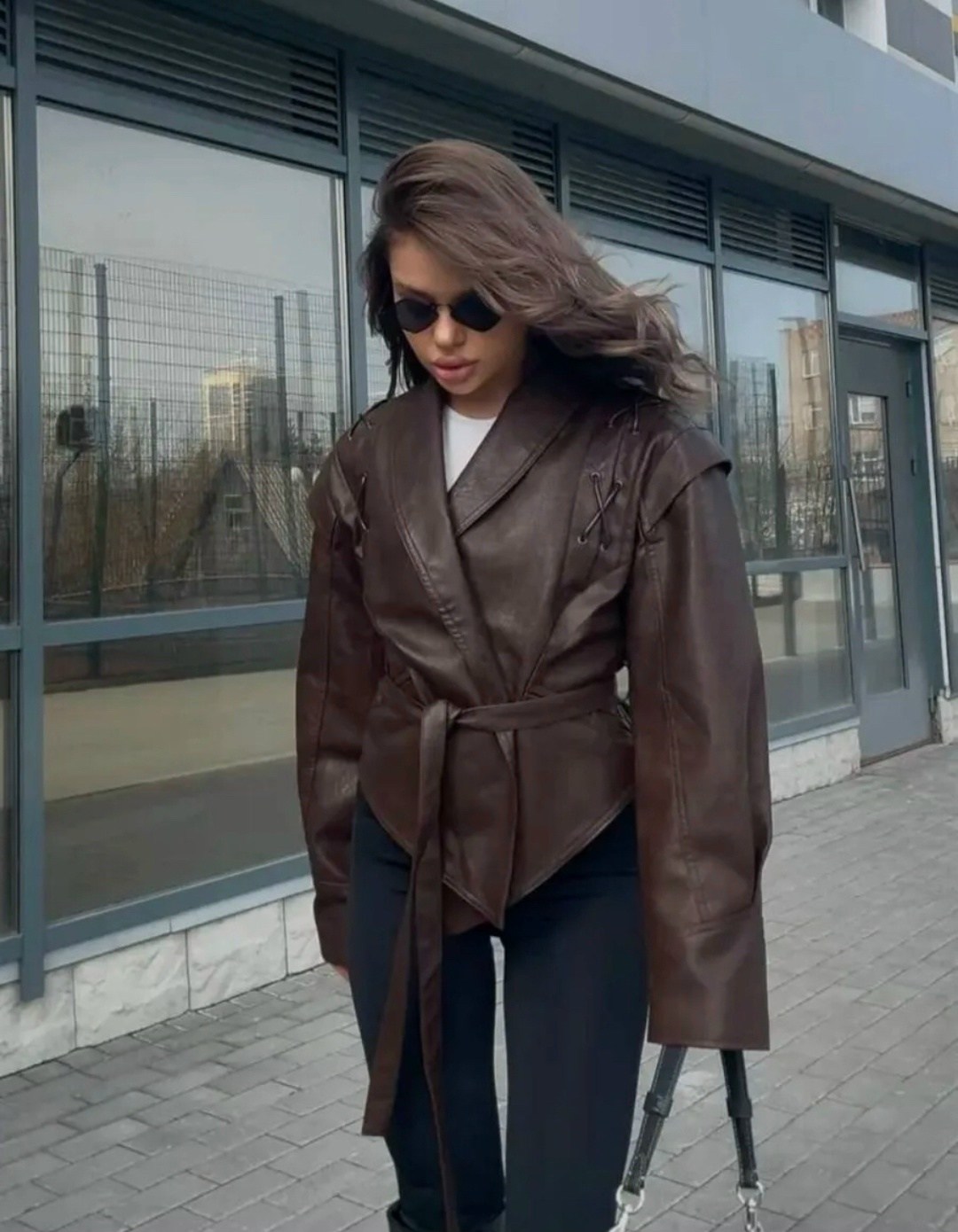 кожаная куртка женская,кожаная куртка коричневая,кожаная куртка,куртка коричневая женская,косуха куртка кожаная