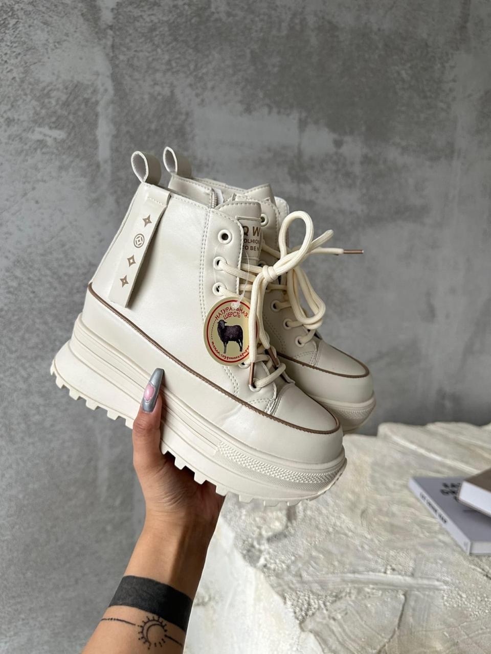 ,женская ,ботинки зима strobbes f 8437-16 беж,женские ботинки,ботинки модные