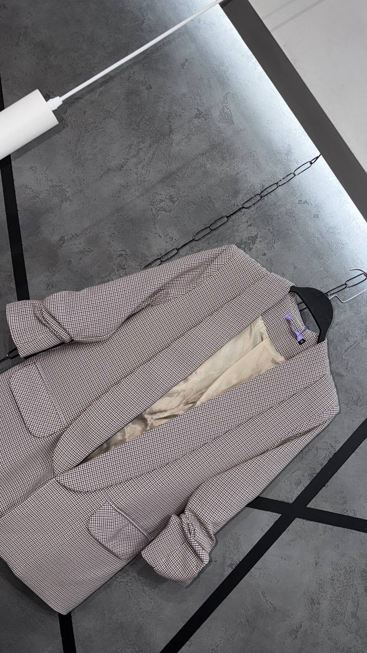 женский повседневный пиджак в клетку,костюм в клетку,женский шерстяной блейзер в клетку,женский пиджак,блейзер женский клетчатый