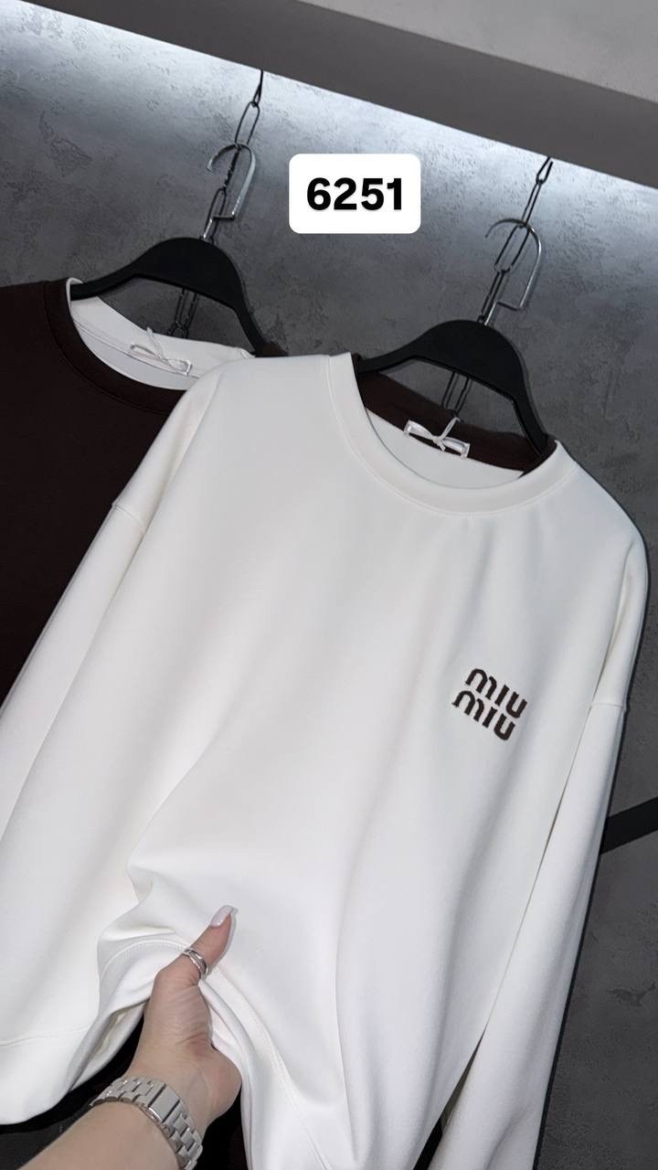 свитшот женская,свитшот led арт.fw24/cs/ss/006/br цвет: коричневый,свитшот оверсайз,свитшот коричневый,свитшот