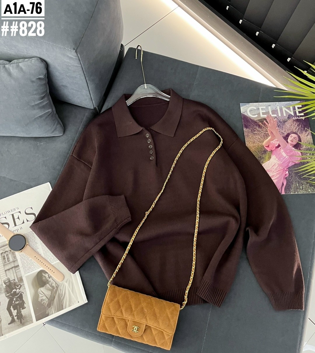 кофта женская,трикотажная кофта,свитер с воротником,свитер с воротником поло,кофта