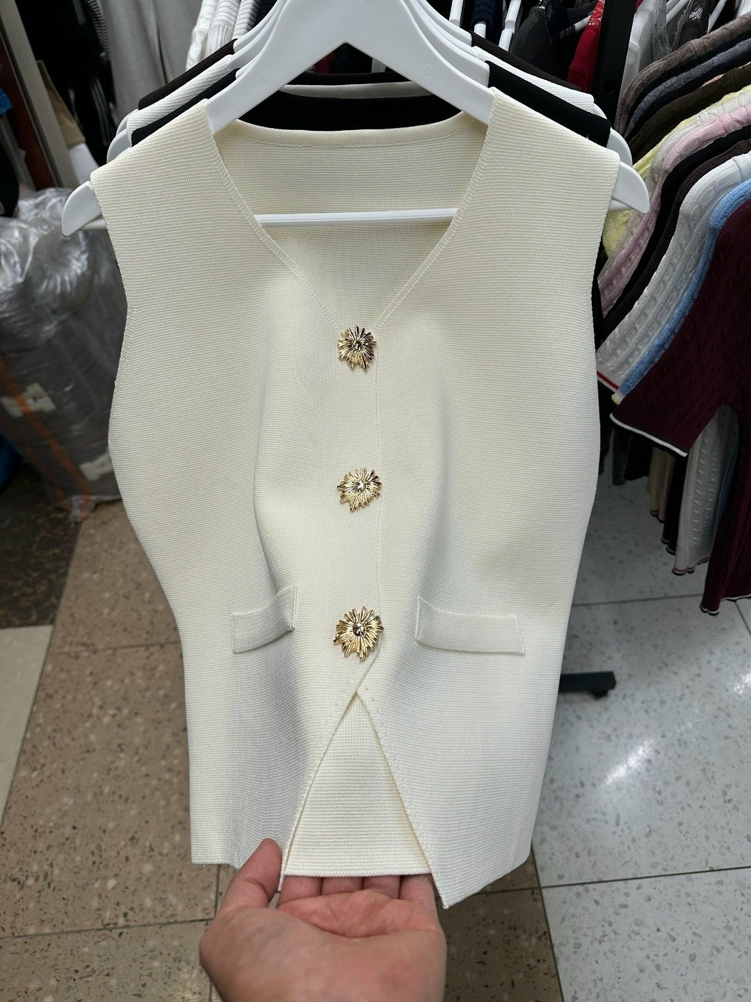 жилетка женская,жилет lanmrem женский с металлическими пуговицами,женский жилет,жилетка женская костюмная,жилет