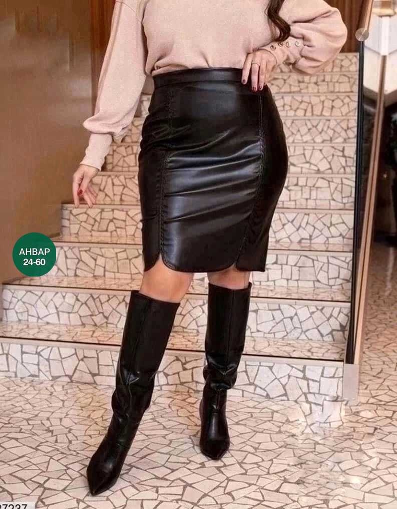 юбка кожаная,юбка из экокожи,юбка эко кожа,юбка из экокожи больших размеров,юбка из эко кожи