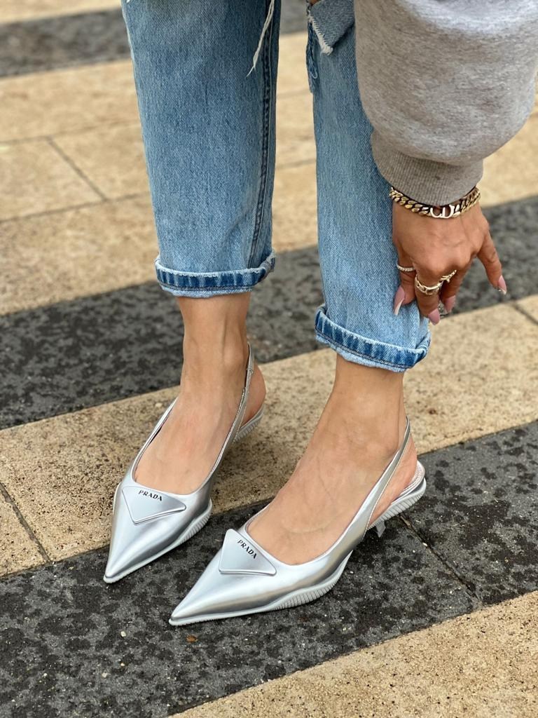 prada лодочки,туфли prada,туфли prada серебристые,серебристые туфли,босоножки prada