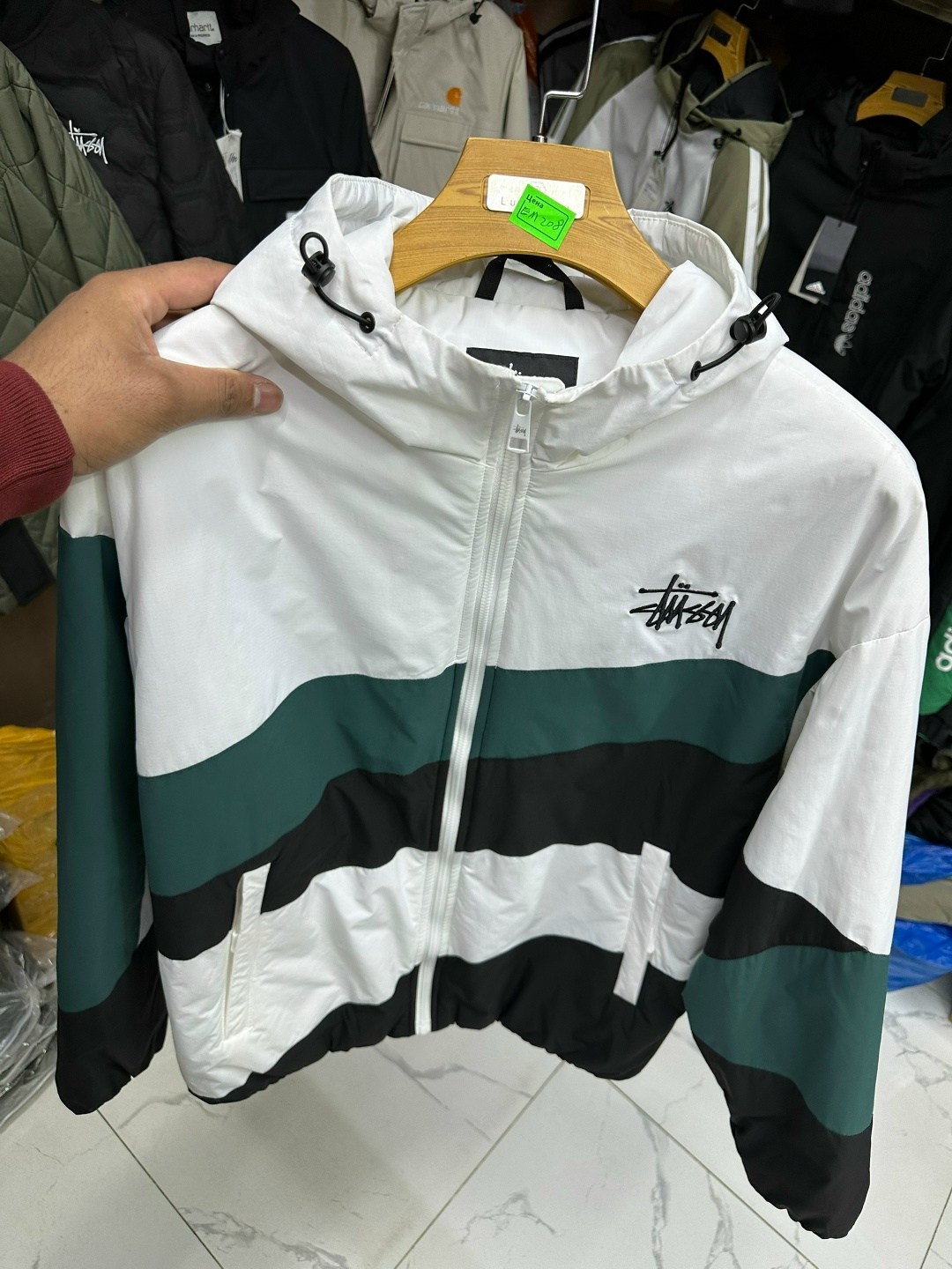 ветровка stussy двухсторонняя в стиле 90-х y2k,ветровка stussy,мужская куртка ветровка,легкая куртка,куртка модный