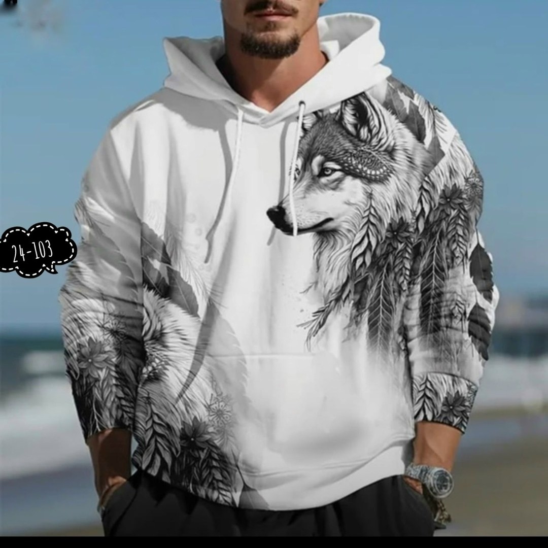 мужская толстовка,толстовка мужская с капюшоном,manfinity legend мужская толстовка с капюшоном и принтом волка,толстовка с капюшоном с принтом,толстовкa с капюшоном для мужчин