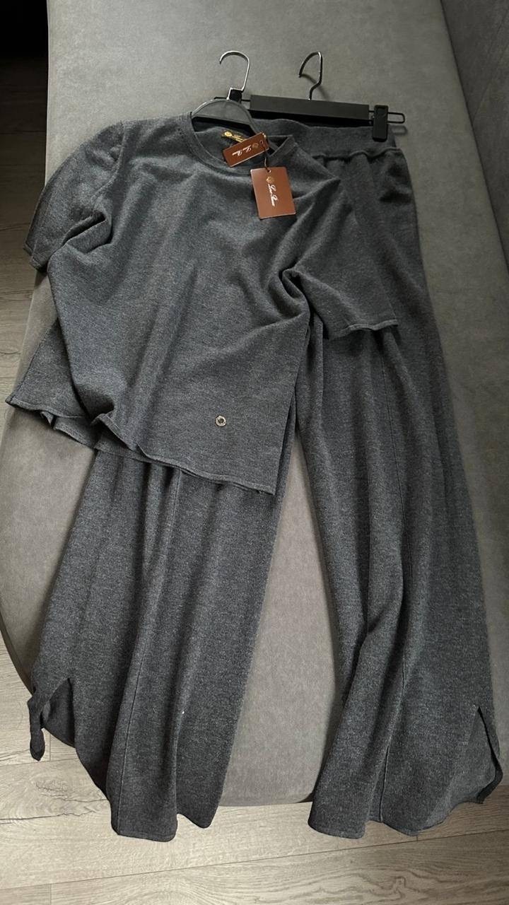 костюм двойка кашемир,трикотажные костюмы,женский костюм,костюм loro piana кашемировый,костюм кашемир