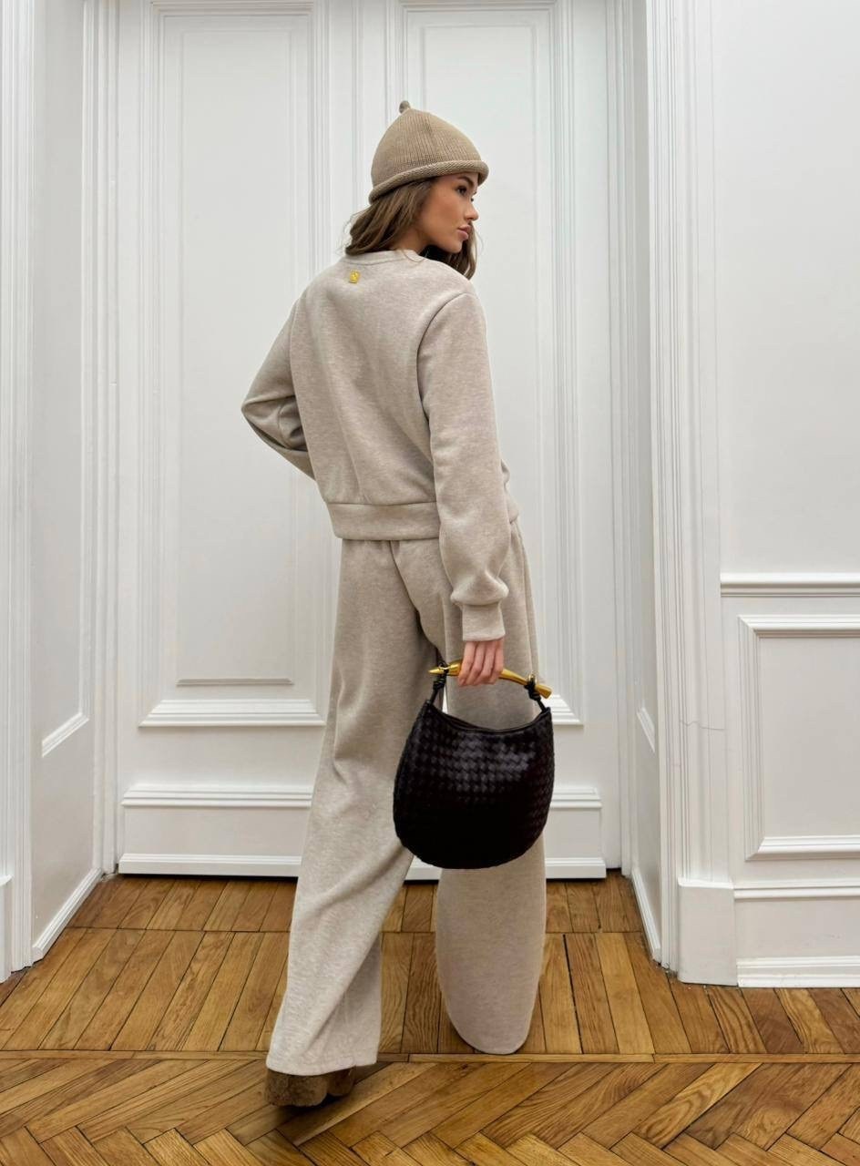 костюм вязаный трикотажный теплый с брюками eva coosh,теплый вязаный костюм,вязаный костюм женский,кашемировый костюм,костюм трикотажный