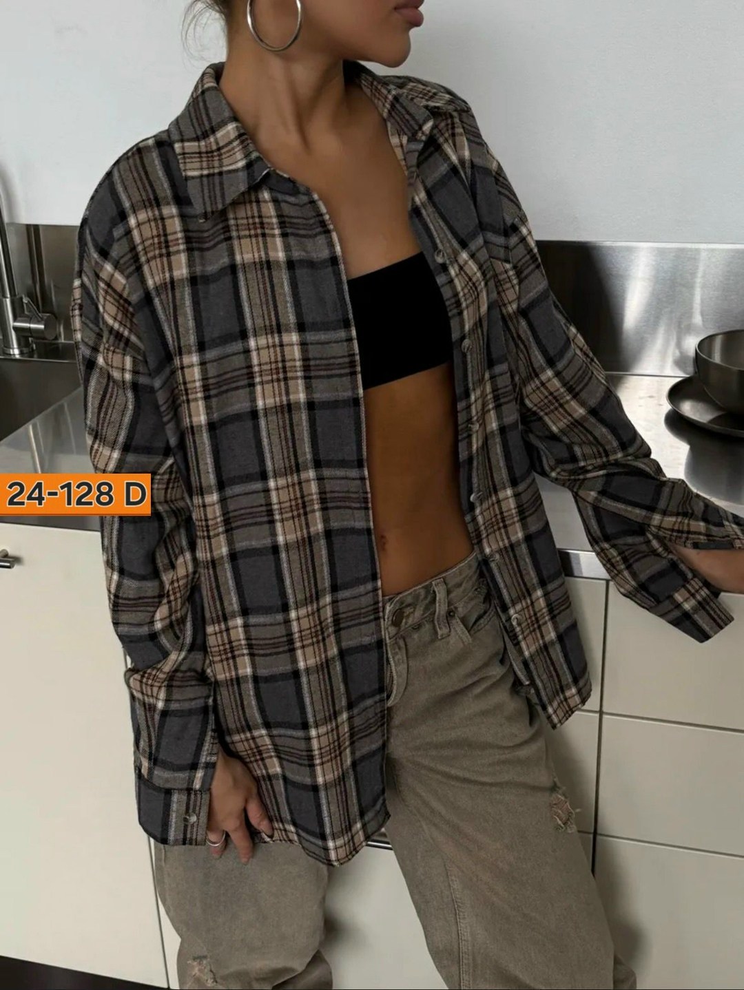 рубашка в клетку женская оверсайз,женская рубашка,рубашка в клетку женская оверсайз thirteen brand,женская рубашка в клетку,рубашка