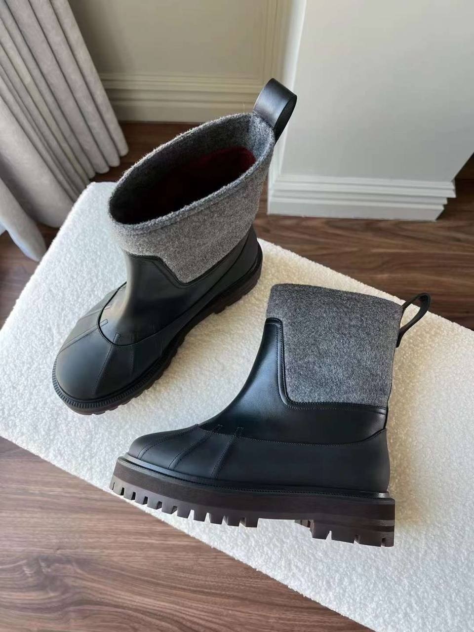 полусапоги loro piana,ботинки loro piana,зимние женские сапоги,lavorazione artigiana сапоги женские,ботинки белые зимние