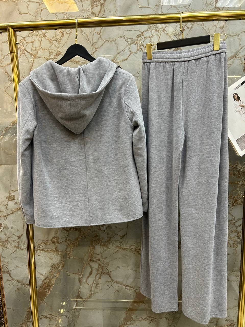 брючный костюм,женский брючный костюм,костюм женский брючный палаццо,серый костюм женский брючный,костюм brunello cucinelli