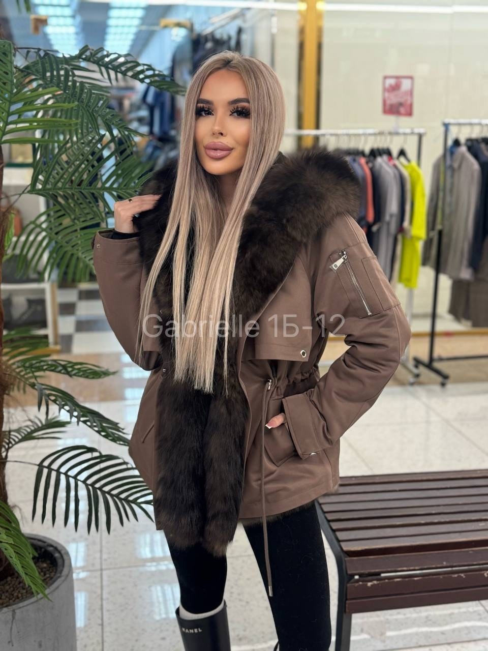 парка с мехом,парка с натуральным мехом,парка женская с натуральным мехом,парка зимняя с натуральным мехом schikui_shop_furs,женская парка