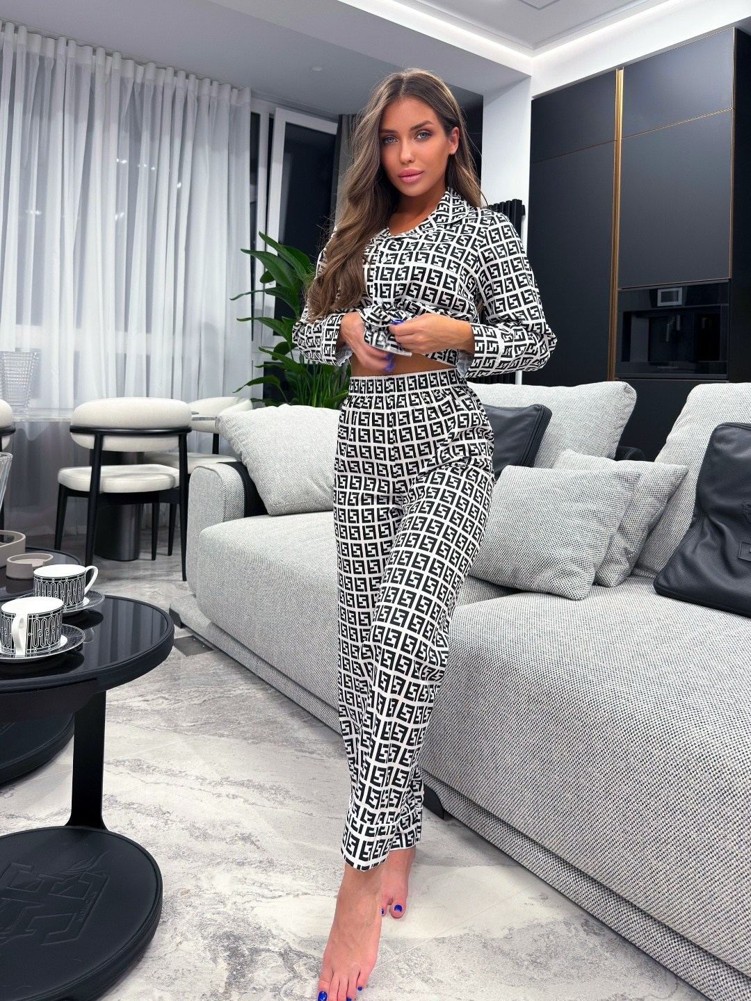 пижама женская,пижамные костюмы,стильная пижама,шелковый костюм в пижамном стиле,домашняя одежда пижама