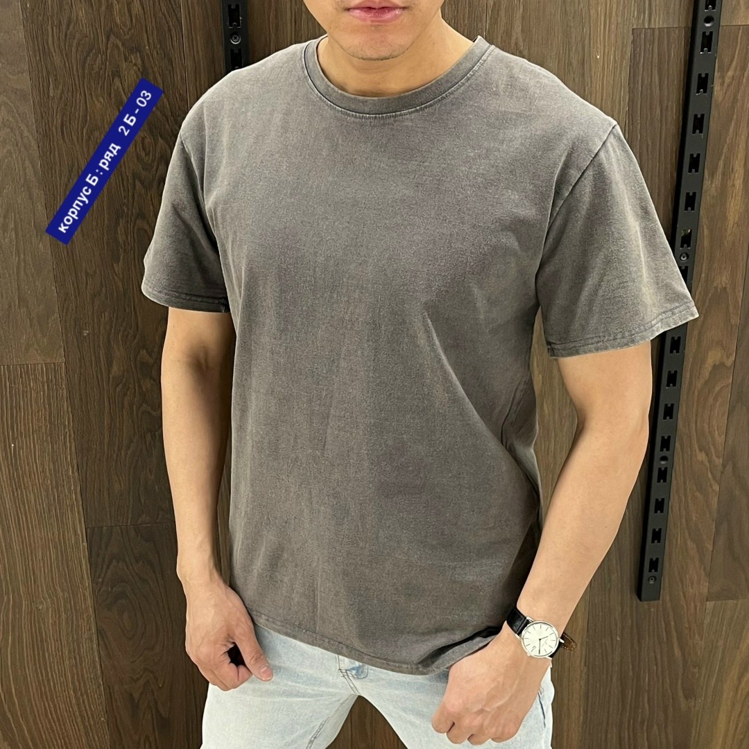 мужская однотонная футболка,футболки мужские,футболки для мужчин,футболка серая,мужская мода
