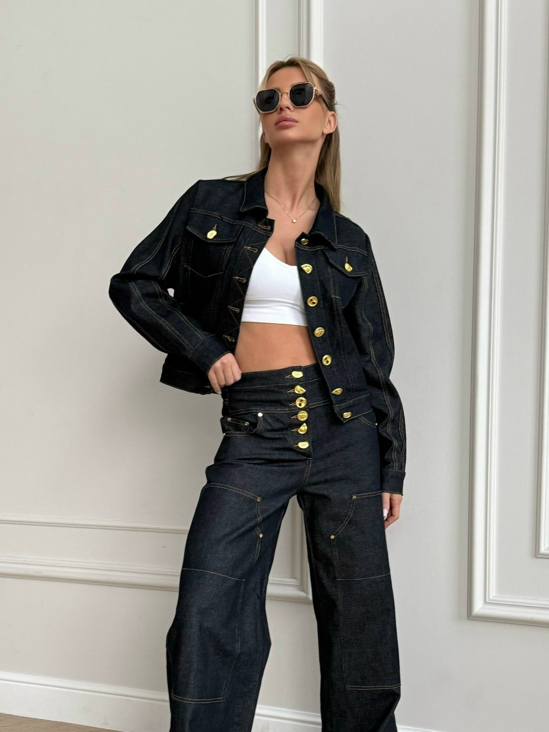 женские джинсы,джинсы стиль,костюм с брюками,джинсы широкие