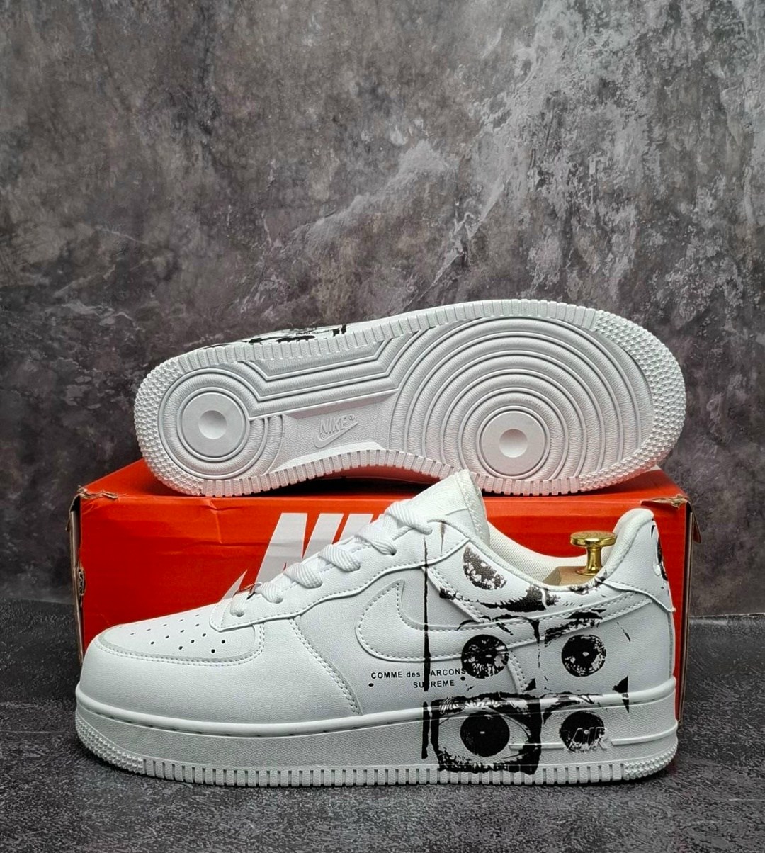 nike air force 1 cdg x supreme,кроссовки nike air force 1 supreme,кроссовки nike air force 1,кроссовки,
