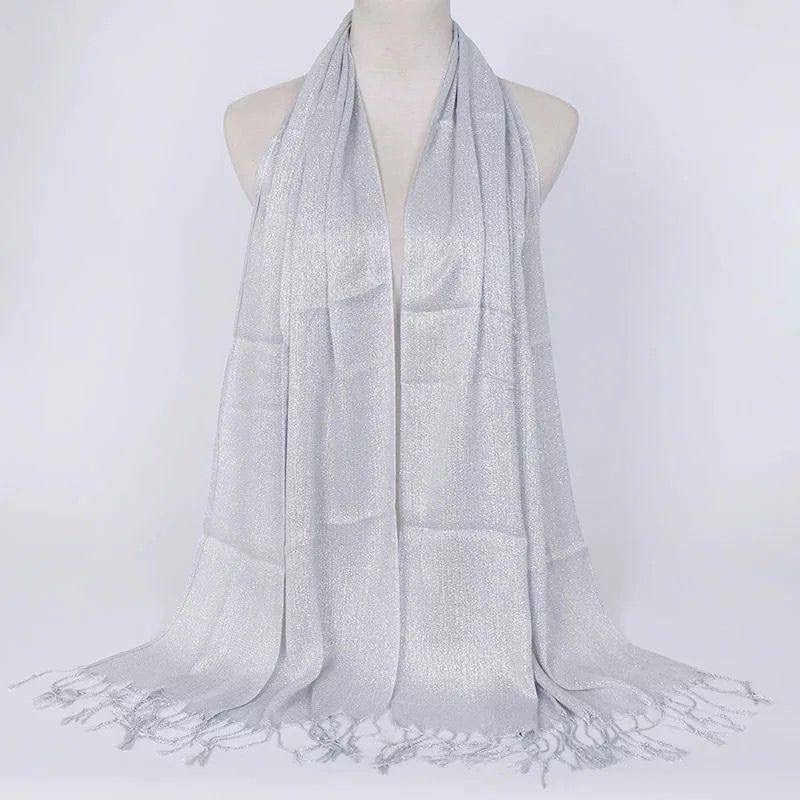 палантин тонкий,тонкий блестящий шарф,женский шарф палантин,палантин,палантин с люрексом