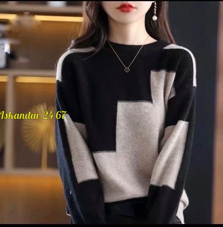 кофта женская,модные женские кофты,корейские кофты женские,женские свитера,женский трикотажный свитер с круглым вырезом