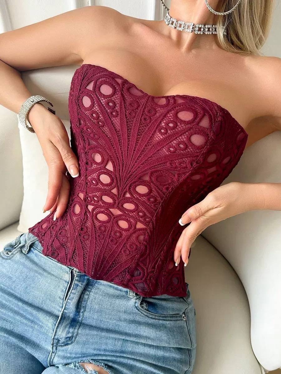 корсет бюстье,ажурный корсет,бюстье топ,корсет летний,топ корсет