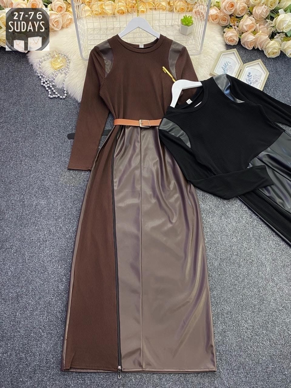 кожаная юбка миди,юбка кожаная миди с разрезом,кожаные юбки,юбка,стильное платье